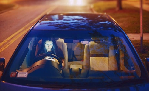 Drive With Interior Lights On